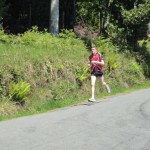 Eoin McC approaches Glenmalure